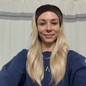 CSC Blonde Headband Wig